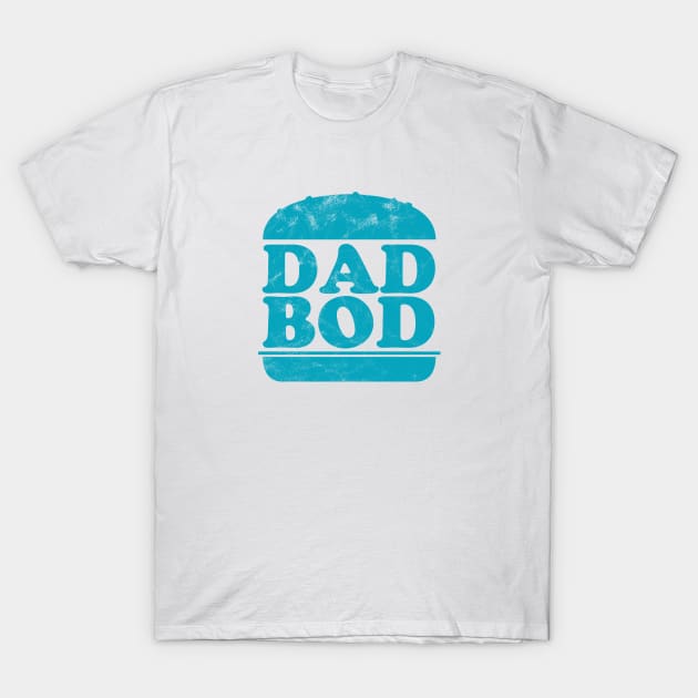 Dad bod fathers day burger T-Shirt by Gman_art